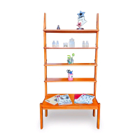 Rak Buku Serbaguna/Bench Shelf/Rak Kayu Susun/Lemari Multifungsi Mini