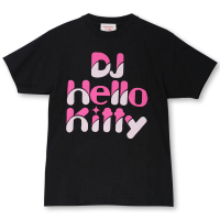 【TDL】DJ Hello Kitty凱蒂貓短袖衣服 上衣 T恤 日本進口限量款 5672161(平輸品)