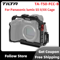 TILTA TA-T50-FCC-B TA-T50-FCC-TG Full Camera Cage for Panasonic lumix S5 II/IIX Lightweight Basic Kit