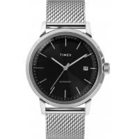 【TIMEX】天美時 復刻系列 經典機械手錶 銀/黑TXTW2T22900