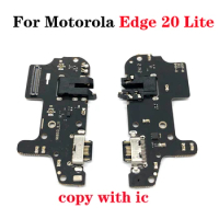10PCS USB Charging Board Dock Port Flex Cable For Motorola Moto Edge 20 Lite G31 G41 G51 G60S G71