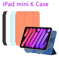 IPad Mini 6 Case 2021 New Magnetic Protective Shell Solid Support Apple Pencil Charge Smart Case Auto Wake Up Ipad Case