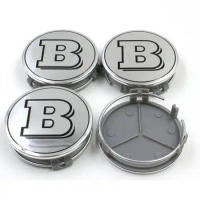 ♂ฝาครอบดุมล้อ BRABUS บาบัส 75mm. ล้อเบนซ์ BENZ✦
