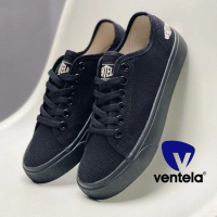 Ventela Sepatu Ventela Alpha Full Black Casual Shoes untuk Gaya Harian Anda