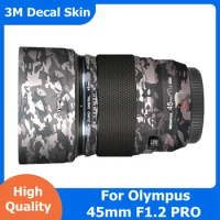 For Olympus 45mm F1.2 Pro Decal Skin Vinyl Wrap Film Camera Lens Body Protective Sticker M.Zuiko Dig