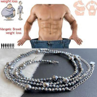 BOEYCJR 3mm Double-layer Lose Weight Terahertz Stone Beads Energy Bangles &amp; Bracelets Fashion Jewelry Natural Stone