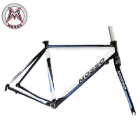 700C MOSSO 791TCA Alu7046 Road Bike Frame With Carbon Front Fork Ultra-light Frameset 44/47/50/53cm Bicycle Accessories