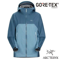 【加拿大 ARCTERYX 始祖鳥】女款 Beta Gore-Tex 防風防水透氣連帽外套/30791 寧靜綠/快樂藍