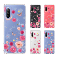 【YOURS】SONY 全系列 彩鑽防摔手機殼-粉薔薇(Xperia1VII/10VI/5V/10IV/5IV/1VI/PRO-I/5II/1III/10II)