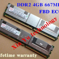 For Hynix 4GB 8GB 2GB DDR2 667MHz PC2-5300 2Rx4 FBD ECC Server memory FB-DIMM RAM Lifetime warranty
