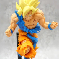 Anime Dragon Ball Z Super Jump 50th Anniversary Son Goku Figure Model Collection Toys 19cm