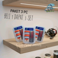 Bili 1 DAPAT 3 Paket murah pelampung po per umpan sabiki cocok untuk casting karang dangkal pelabuha