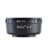 High Quality Lens Mount Adapter M42-FX M42 Lens to for Fujifilm X Mount Fuji X-Pro1 X-M1 Adapter Lens Adapter Ring