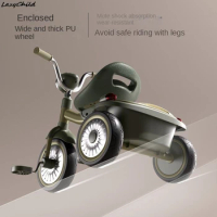 New Children's Tricycle Pedal Bike Bicycle 1-5 Years Old Children Baby Foldable Boys Girls Toy Car Triciclo De Passeio Infantil
