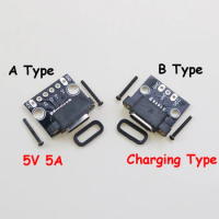 1pcs Type-C Female Test PCB Board With Screws Adapter Type C 12P Connector Socket For Data Line Wire Cable Transfer