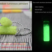Not tritium Emergency Light Source Key Pendant Illuminated At Night Backpack Pendant Reusable Outdoor Diving Waterproof Label