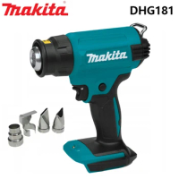 Makita Cordless Heat Gun DHG181 18V LXT Lithium Hot Air Machine Rechargeable Heating Equipment Film Welding Shrink Baking Gun
