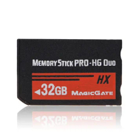 32GB Memory Stick MS Pro Duo HX Flash Card For Sony PSP Camera