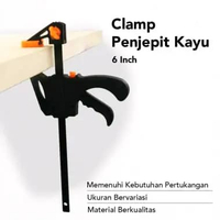 Taffware Clamp Penjepit Kayu Mini Ratcheting Bar 6 Inch - T22106
