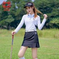 SSV高爾夫服裝女套裝長袖上衣短裙子運動吸汗透氣緊身韓版GOLF秋季新
