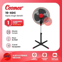 KIPAS ANGIN BERDIRI / STAND FAN COSMOS UKURAN 16 INCH 16-XDC / 16XDC GARANSI RESMI (MEDAN)