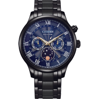 CITIZEN 星辰 亞洲限定 光動能紳男月相手錶 母親節送禮推薦 AP1055-87L