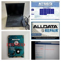 All Data and M.itchell Software Alldata 10.53 Mitchellondemand 2in1 HDD 1tb with Computer T410 I5 Laptop 4g