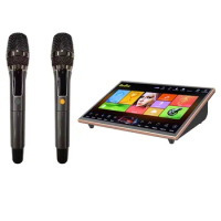 2024 GymSong latest 19 inch 5in1 Professional Portable Karaoke Player Durable Using Karaoke Machine Home Theater KTV System