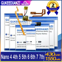 GUKEEDIANZI High Quality Battery For iPod Glassic Gen 5th 6th 7th/For iPod Nano 4 6 7 7th/For iPod Touch 4th 5th 6th Batteries