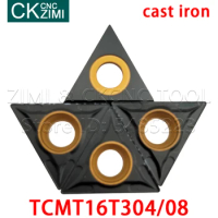 TCMT16T304 TCMT16T308 carbide inserts Internal wood Turning tools high quality metal lathe machine TCMT CNC tools for cast iron