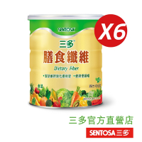 【三多】膳食纖維(350g/罐)x6入組