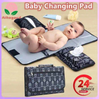 Portable Baby Bag Multifunctional Baby Diaper Changer Travel Bag Baby Change Washing Pad Foldable Changing Mattress Cover Pads