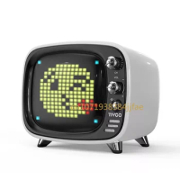 Divoom Tivoo Dot Tone Bluetooth Speaker Pixel Retro Small TV Personality