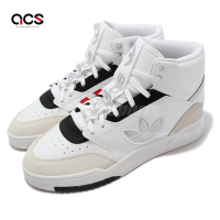 adidas 休閒鞋 Drop Step XL 運動 男鞋 愛迪達 經典款 皮革 復古鞋型 穿搭 白 紅 GZ1580