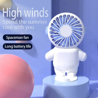 Kipas Angin Portable Astronaut USB Mini Cooling Fan 2000mAh