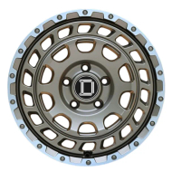 【AI Design】DX2 15吋鋁圈 5/114.3-15吋5.5J ET40 消光古銅+車邊 鋁圈 適用車款 Veryca(安托華)