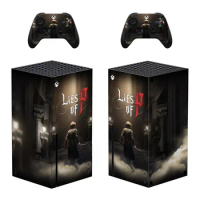 Lies of P Skin Sticker Decal Cover for Xbox Series X Console and 2 Controllers Skins Vinyl