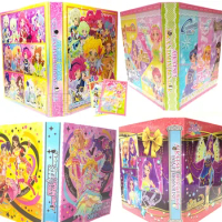 Aikatsu Card Book Girl Collect Kawaii Cosplay Props Model Child Idol Hoshimiya Ichigo Card Storage Book Spot Goods Birthday Gift