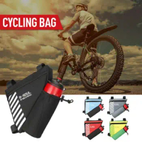 Bike Frame Bag Front Tube Frame Waterproof Storage Water Bottle Holder Handlebar Cycling Pouch Bags Bike Accessories