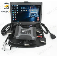 CF54 Laptop SUPER MB PRO M6+ with（Lan + OBD2 16pin Main Test Cable）Wireless Star Diagnosis Tool