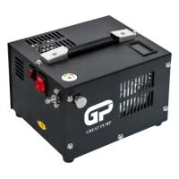 GP GPES061 4500Psi 300Bar 12V Portable PCP Air Compressor High Pressure Car Pump with Transformer Diving Inflator Tyres