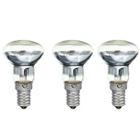 Replacement Lava Lamp E14 R39 30W Spotlight Screw In Light Bulb Clear Reflector Spot Light Bulbs Lava Incandescent 3Pcs