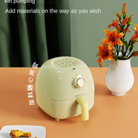 Pandajojo mini air fryer 2L home dormitory low-power oven fully automatic oil-free electric frying in one air fryers air fryer