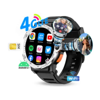 PG999 4g android wifi smartwatch android 8.1 sim card mobile phone gps pg999 smart watch with sim card camera call 2023