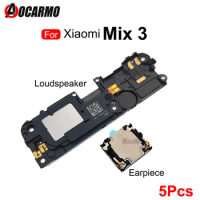 5Pcs Loudspeaker For Xiaomi Mix 3 Mi Mix3 Top Earpiece Ear Speaker Bottom Buzzer Ringer Flex Cable Replacement Repair Parts