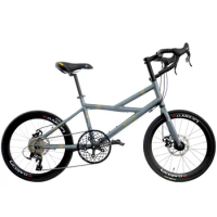 Kosda-Ultra Light Aluminum Lightweight Frame, Disc Brake, RacingAdult Shift Bike, Curved Handlebar, Road Bike
