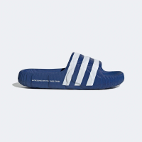 【adidas 愛迪達】ADILETTE 22 運動拖鞋(IF3667 ORIGINALS 涼/拖鞋 藍)