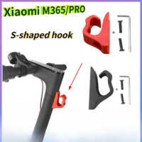 Front Hook for Xiaomi M365 Pro Electric Scooter Skateboard Storage Hook Hanger Parts Accessories S Hook with Screw Tool