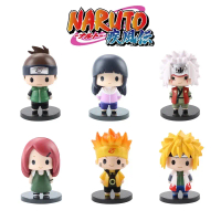 Naruto Shippuden Naruto Minato Kushina Hinata Jiraiya Iruka Mini Figure Decoration