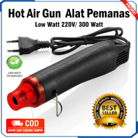 Heat Gun Alat Pemanas Low Watt Hot Air Gun Electric 220V 300W Blower Uap Sticker Servis HP LCD